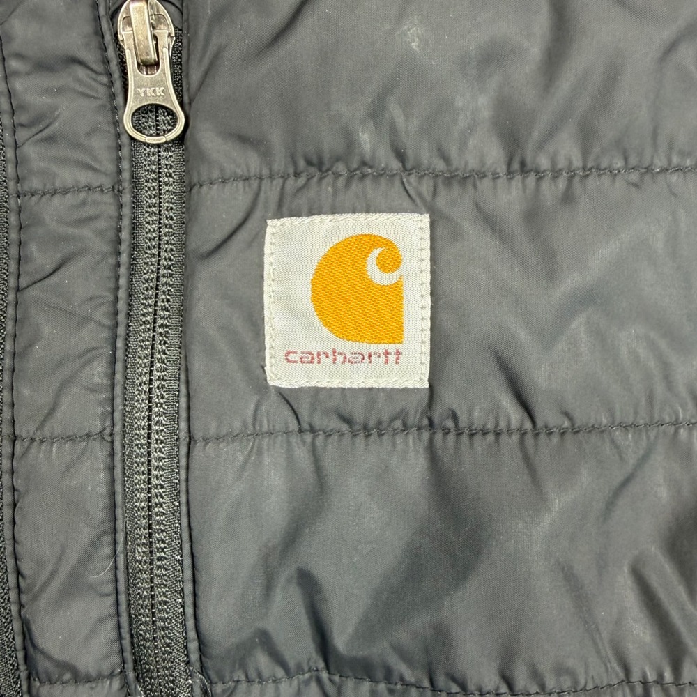 Carhartt Rain Defender Gilliam Jacket Mens Small Black Quilted Puffer 102208-001 - Picture 6 of 13